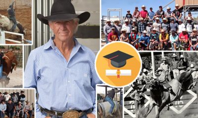 Gary Leffew Teaching the Young Guns of Professional Bull Riders (PBR)