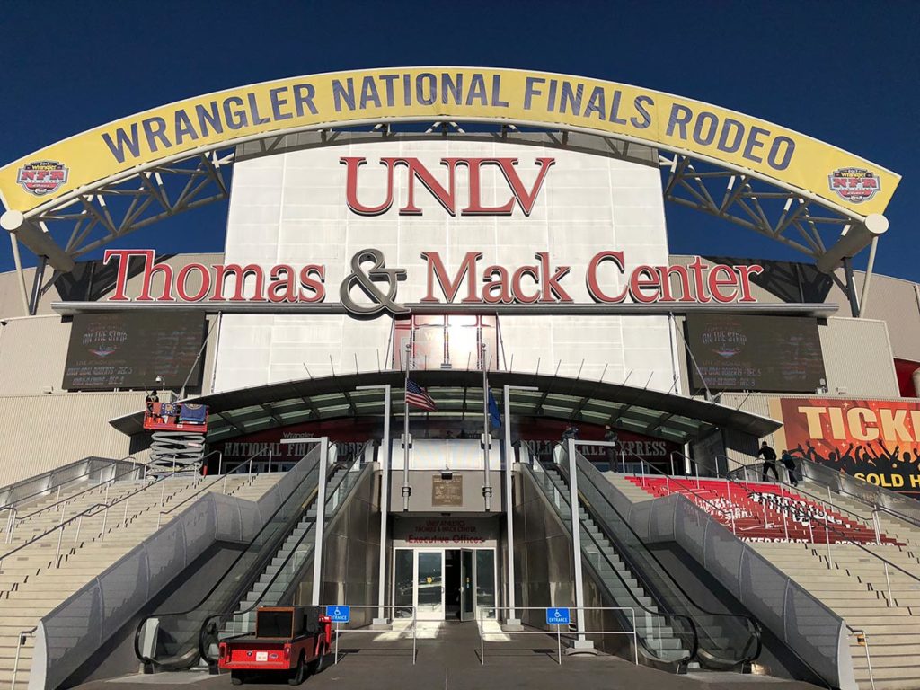 Thomas And Mack Center WNFR 2018 Las Vegas