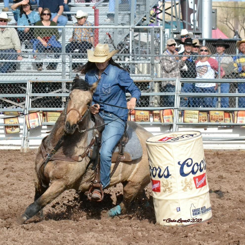 Barrel Racing at The Tucson Rodeo for 2019 – La Fiesta de Los Vaqueros