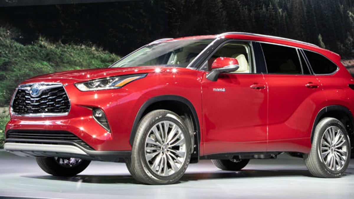 New look rolled out for the 2020 Toyota Highlander
