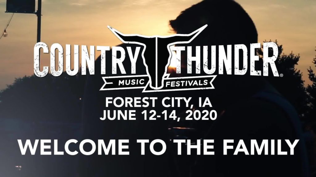 Tree Town Music Festival is now Country Thunder Iowa! Cowboy