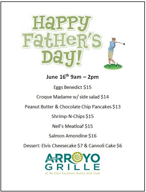 Score great meals, fun for Father’s Day within the Ak-Chin Indian Community!