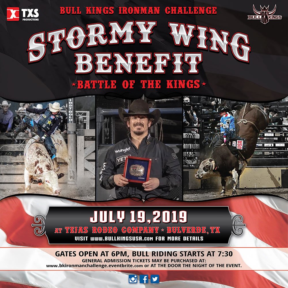 Bull Kings Ironman Challenge - Stormy Wing Benefit Invitational 2019