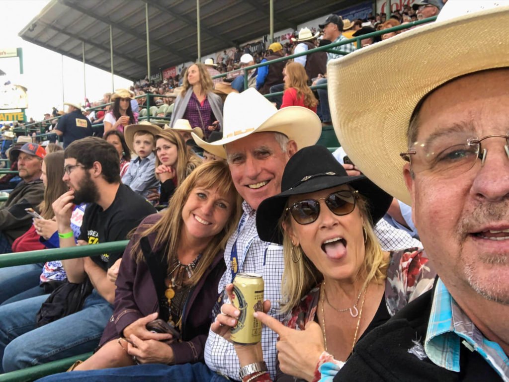 Patrick OD O'Donnell with Donna Keffeler and Pete Coors