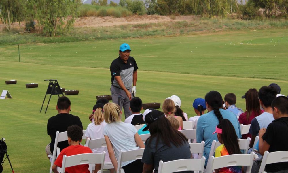 Native American golfer Notah Begay III hosts event at Ak-Chin Southern Dunes Golf Club