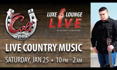 The Luxe Lounge, at UltraStar Multi-tainment Center at Ak-Chin Circle, hosts Jesse Colt Band on January 25th