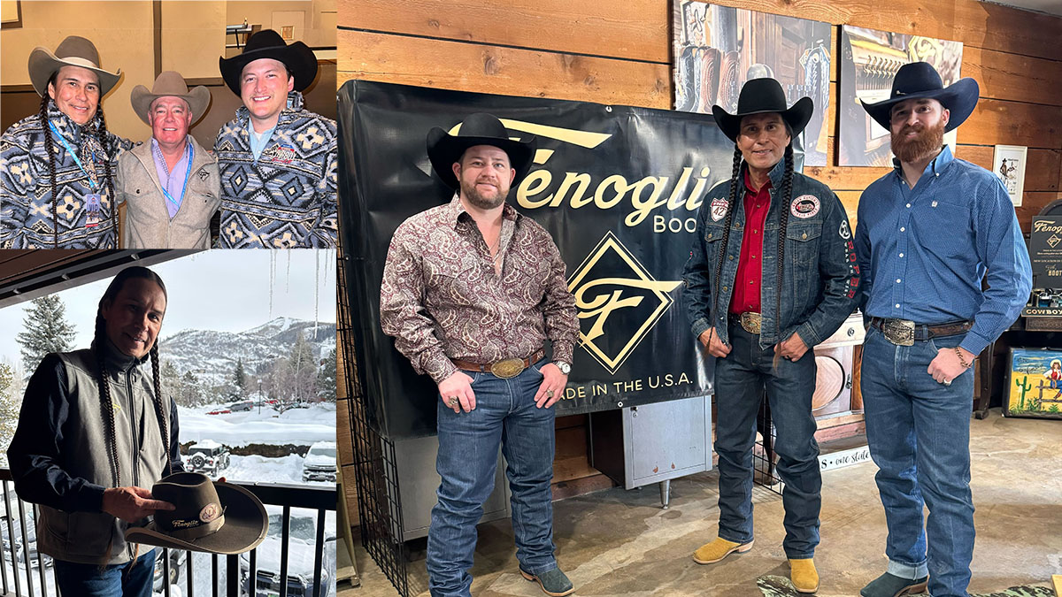Fenoglio Boot Company, including cowboy such as Mo Brings Plenty, Tony Fenoglio and Aaron Kuhl