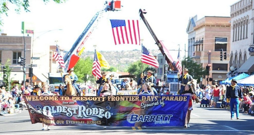 Prescott Frontier Days Parade 2020 Cowboy Lifestyle Network