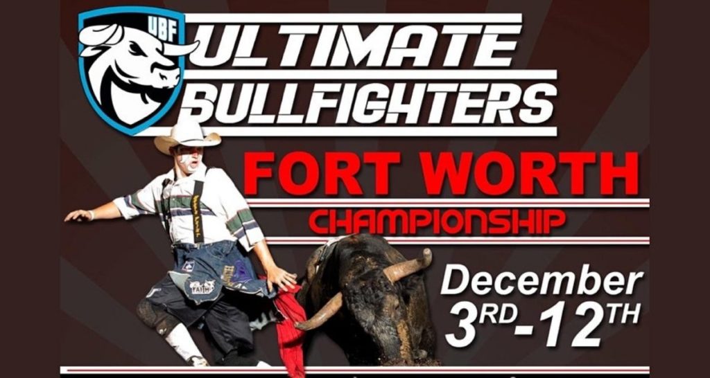 Field set for Ultimate Bullfighters' Fort Worth Freestyle finale -  Professional Bull Riders