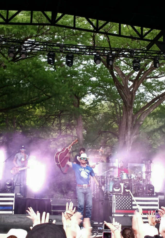 Cody Johnson at Whitewater Amphitheater in New Braunfels, TX - Photo Credit: Megan deFabry, Cowboy Lifestyle Network