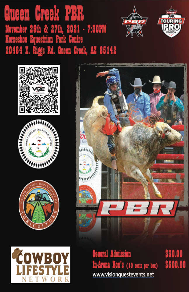 The Navajo Nation Queen Creek PBR Cowboy Lifestyle Network