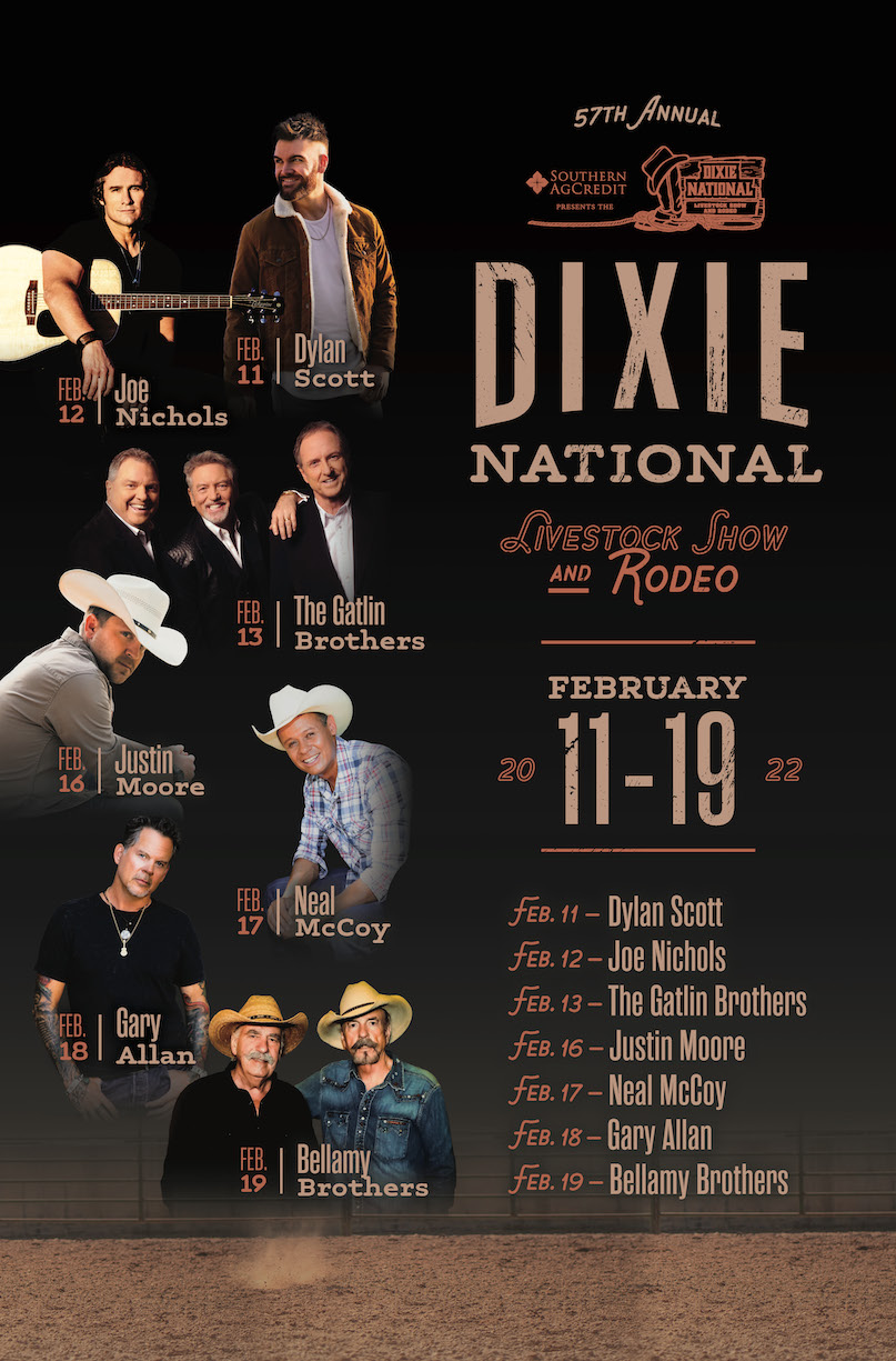 Dixie National Livestock Show & Rodeo 2022 Cowboy Lifestyle Network