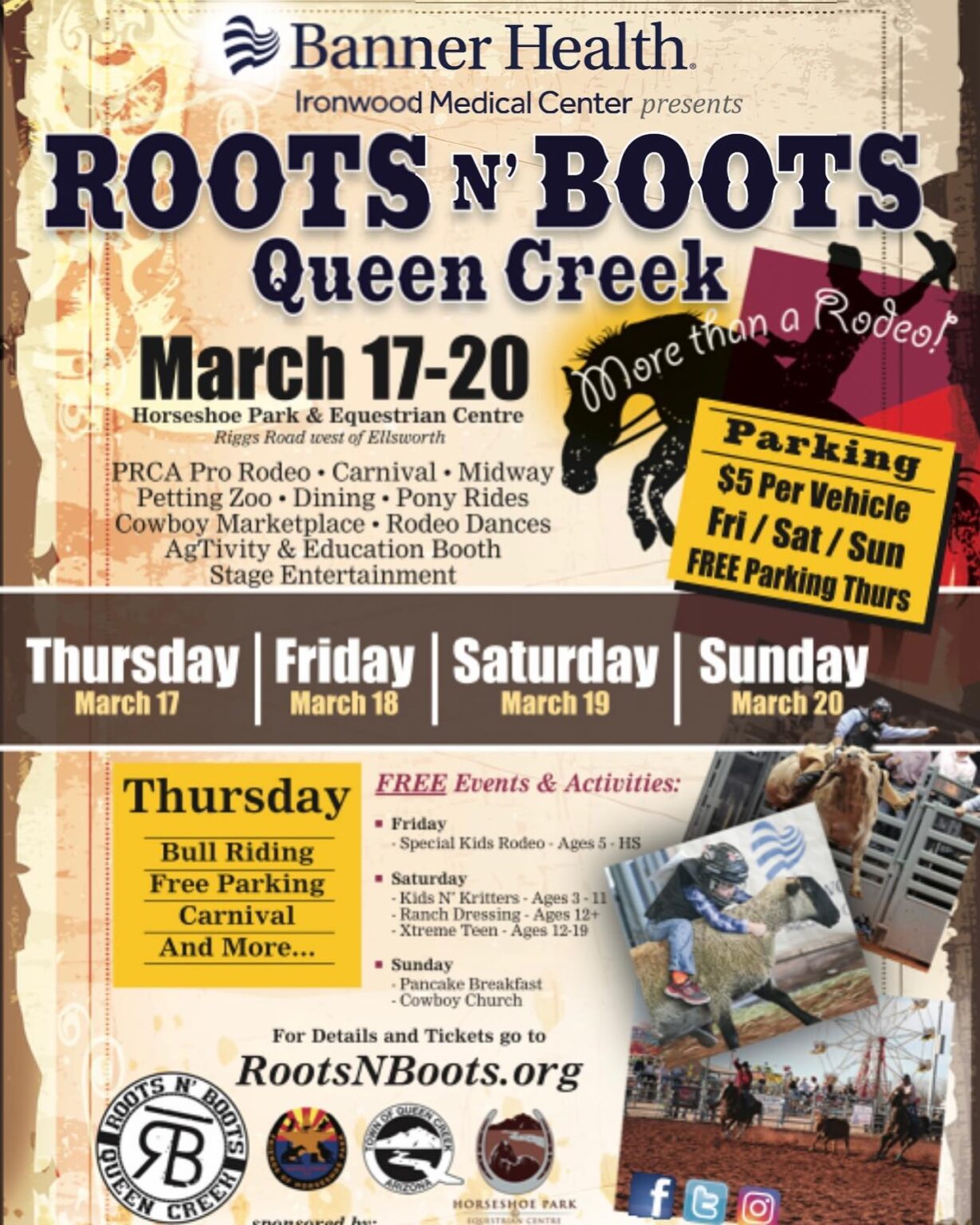 It's Time for Roots N' Boots Queen Creek 2022! Arizona Rodeos