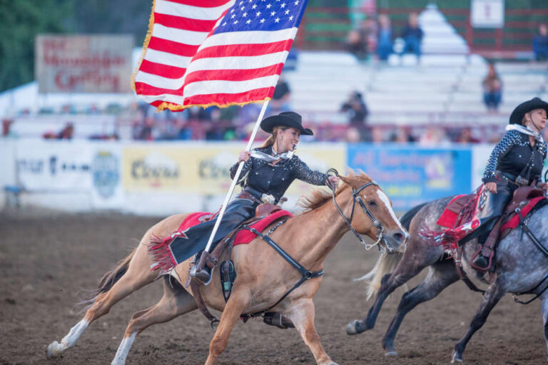 Miss Rodeo California Jackie Scarry Takes on Redding Rodeo 2022