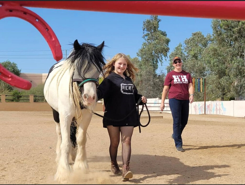 Equine Assisted Learning promotes the development of self-awareness, self-esteem and confidence, problem solving skills, emotional regulation, and self-control.