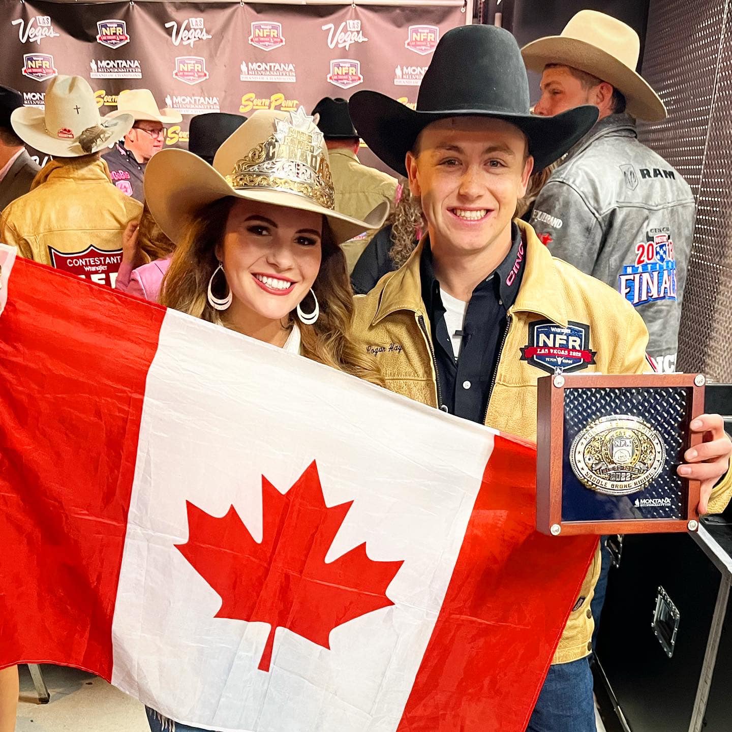 NFR Rodeo Profile Saddle Bronc Rider, Logan Hay