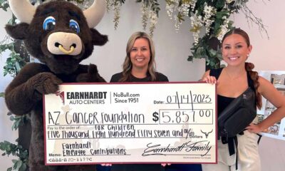 Children’s cancer foundation, adaptive water sports group benefit from Earnhardt Auto Centers’ generosity