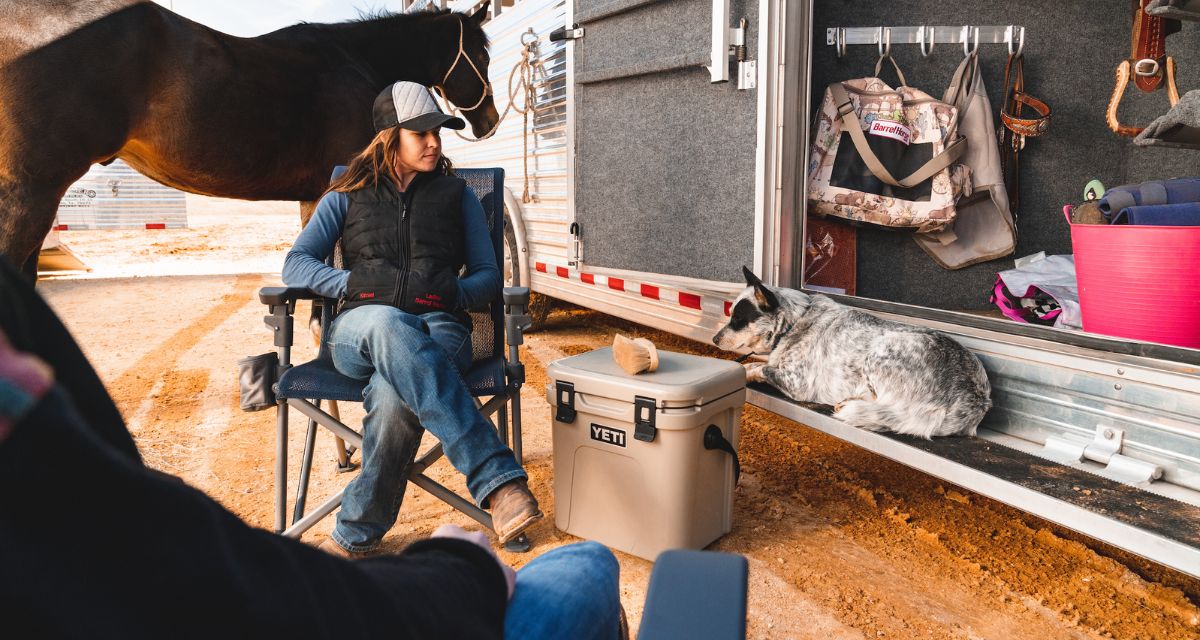 CLN Exclusive with YETI Ambassador and 4x Barrel Racing World Champion