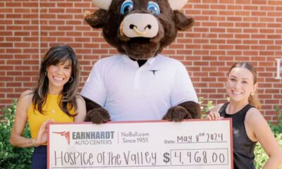 Hospice of the Valley benefits from generosity of Earnhardt employees