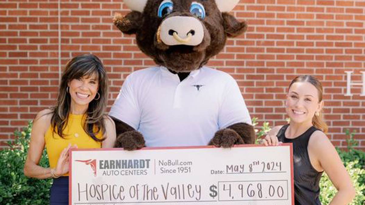 Hospice of the Valley benefits from generosity of Earnhardt employees