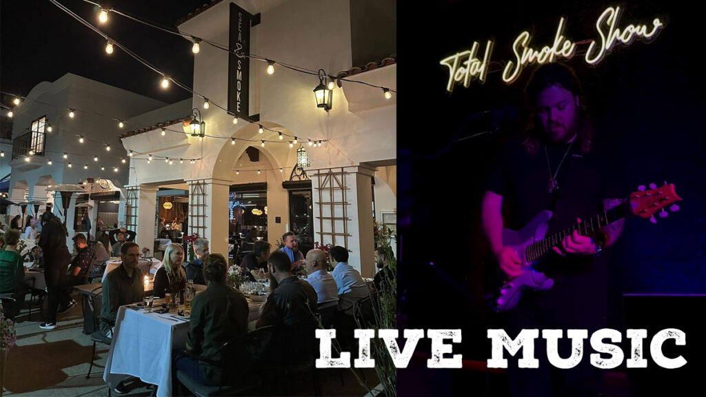 Sea & Smoke Mesquite Seafood Grill Live Music