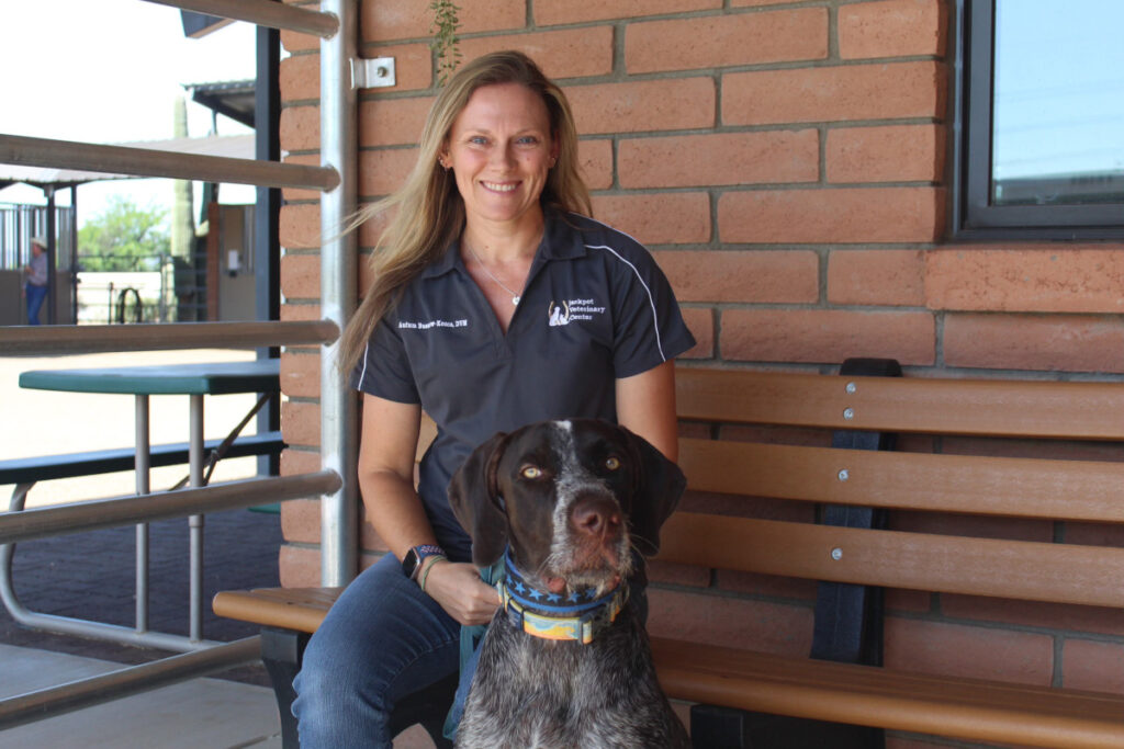 Pictured: Dr. Autum Busarow-Kosco - Photo Courtesy of Jackpot Veterinary Center