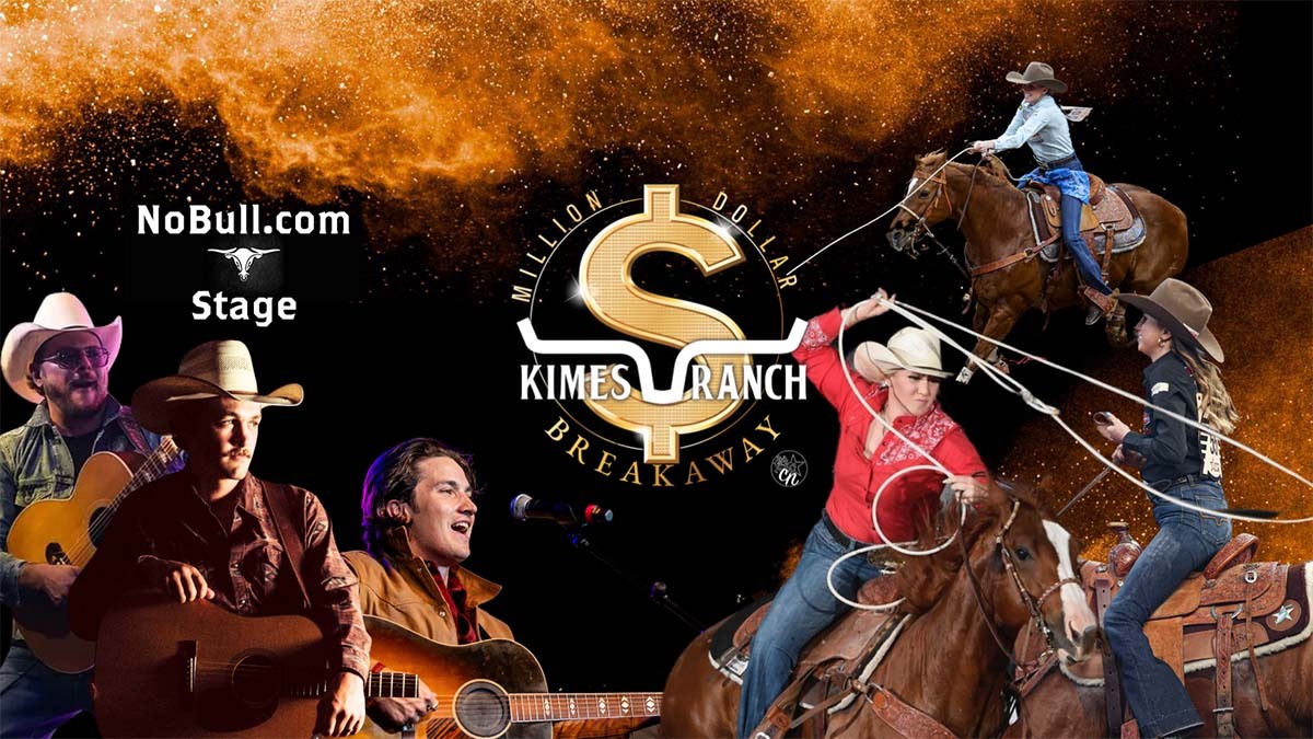 Historic Tunes & Ropes: Live Music Comes to Earnhardt NoBull.com Stage for Kimes Ranch Million $ Breakaway