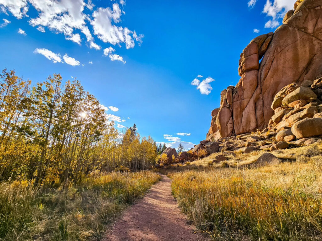 Hiking trail in Cheyenne Wyoming