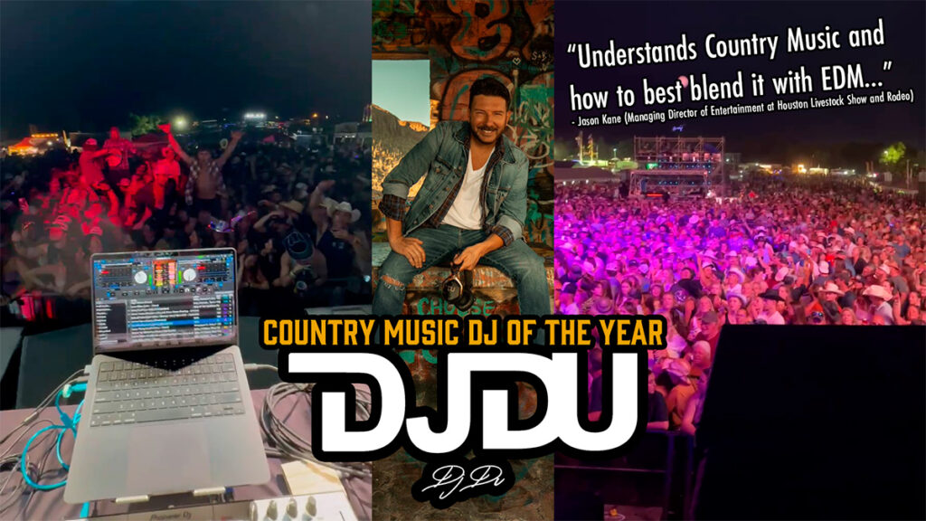 Country Music DJ of the Year: DJ DU is a one man party! 