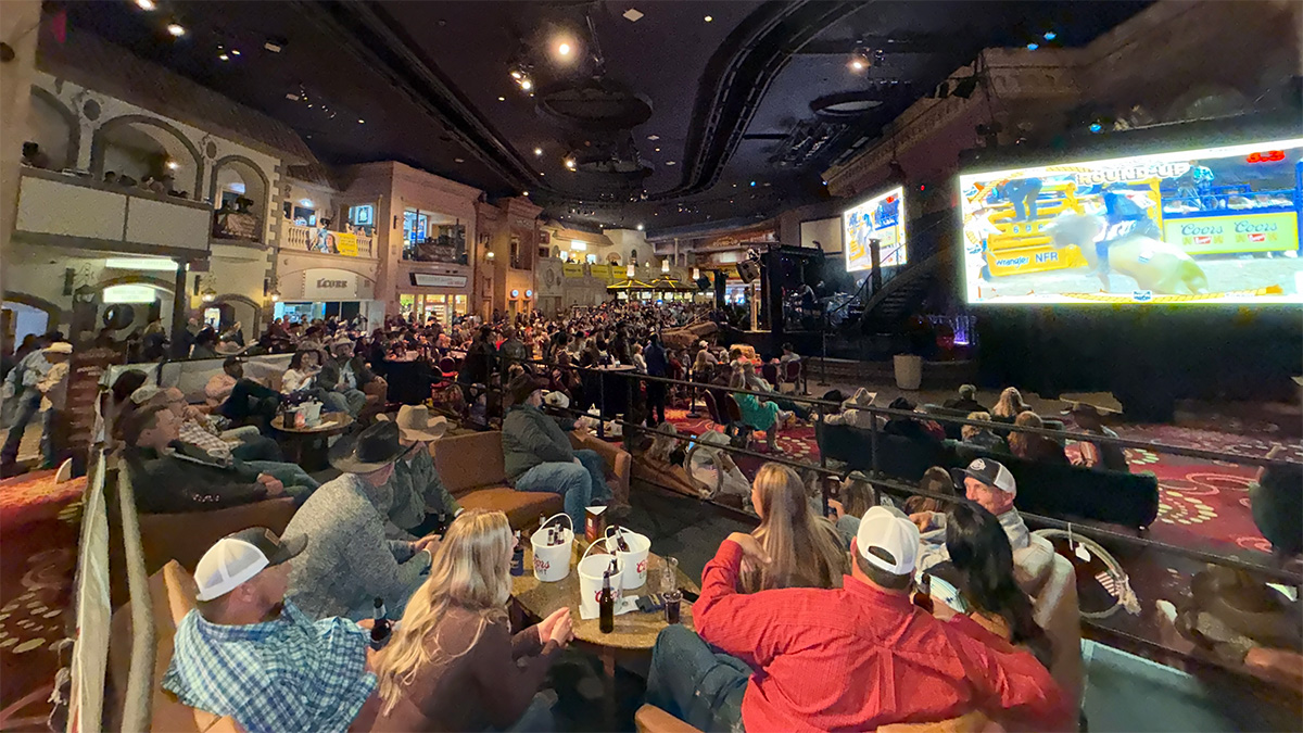 Rio Masquerade Village on the casino floor during the Rio Round-up 2024 (Photo: Aaron Kuhl - CLN)