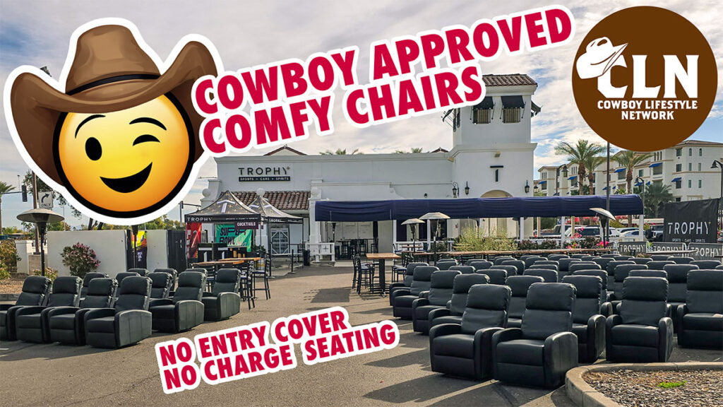 No Cover Free Entry with Free Seating at The Trophy Bar's Super Bowl Party! Only 59 chairs, so come early to claim yours. (No, you can’t take them home. We need them for next year.)