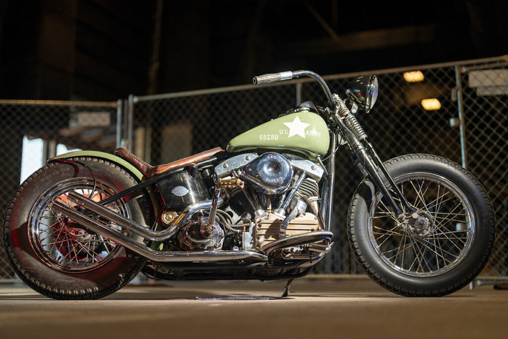 See the custom Army Tribute Bike along with the rest of the Armed Forces Tribute Bikes on display at Arizona Bike Week in Scottsdale.