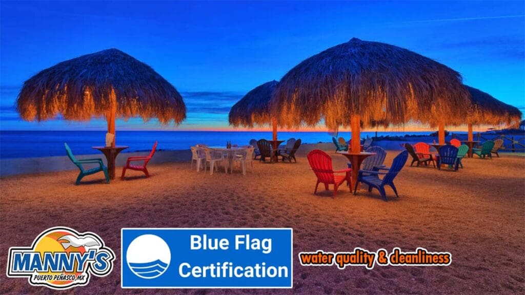 The Blue Flag certification, awarded by the Foundation for Environmental Education (FEE), is a global mark of excellence for beaches, marinas, and boats meeting high standards in water quality for cleanliness and safety.ย