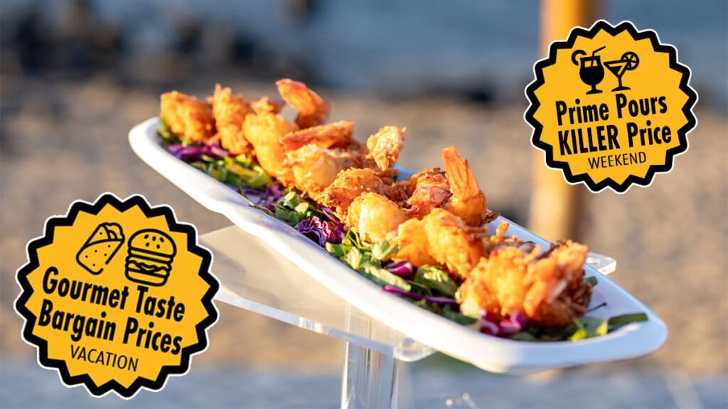 Manny's Coconut Shrimp is just one of the many affordable yet irresistible dishes at Mannyโs Beach Club.