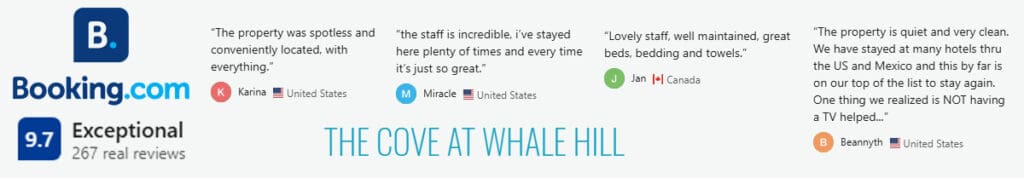 The Cove at Whale Hill Customer Reviews on Booking.com