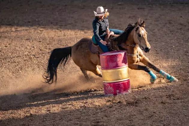 Barrel racer ABC rodeo