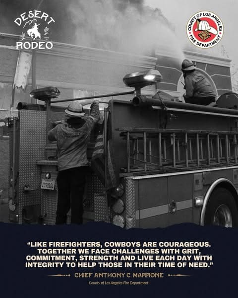 Photo of Los Angeles Firefighters