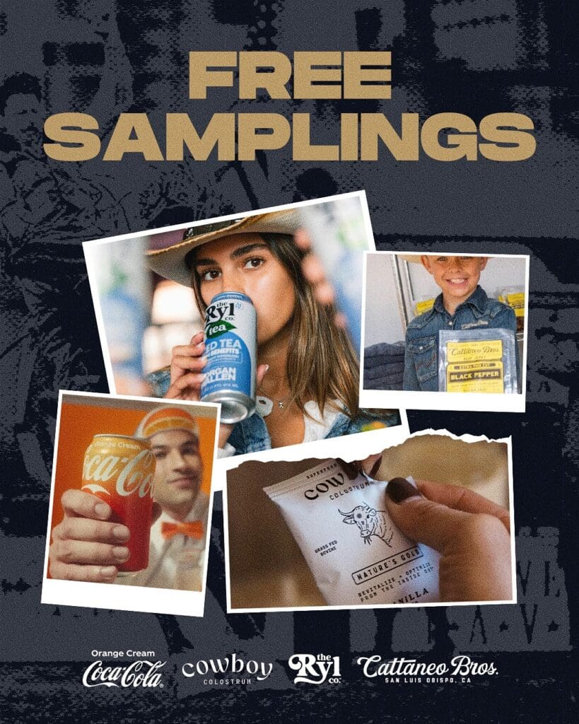 Promos for food and drink specials at the Desert Rodeo