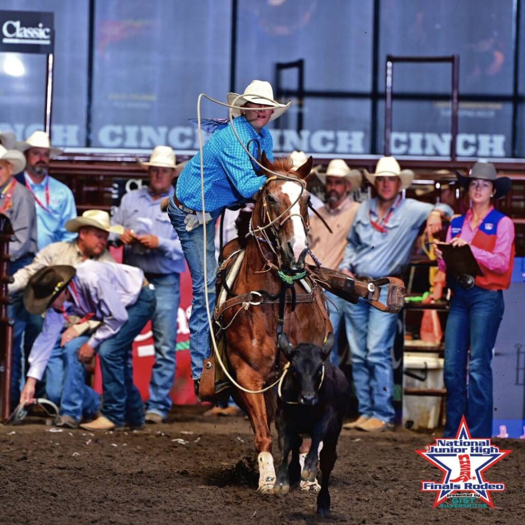 NJHFR Calf roping