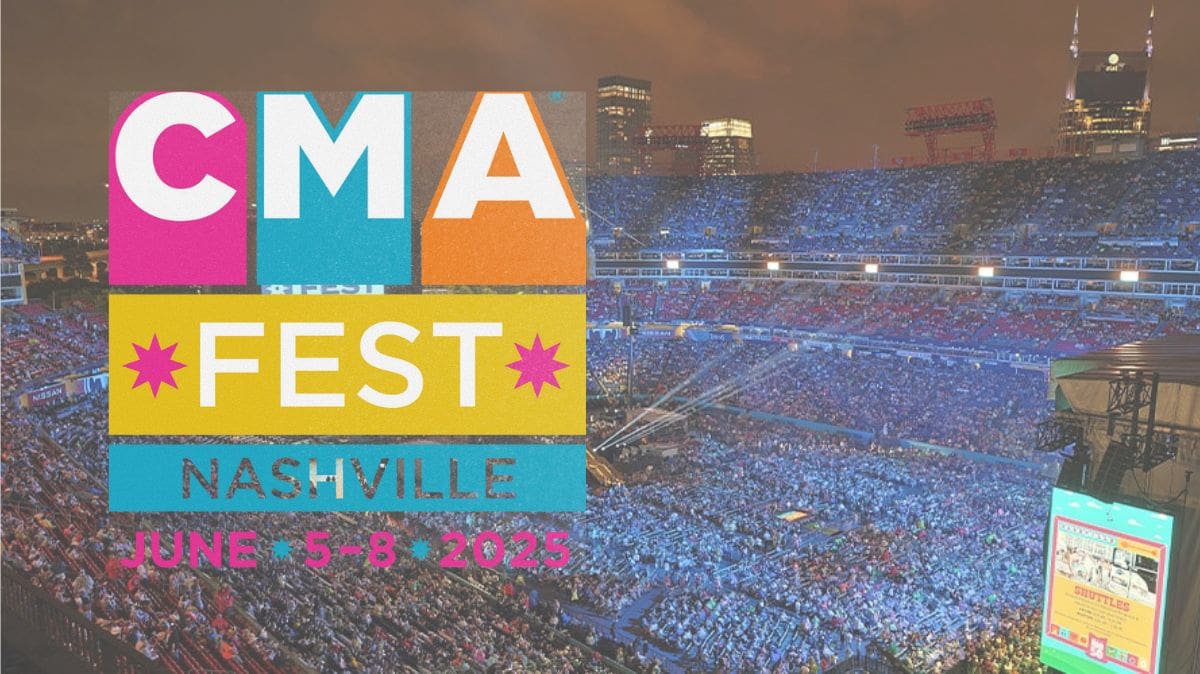 Nissan Stadium where large CMA fest music event is held