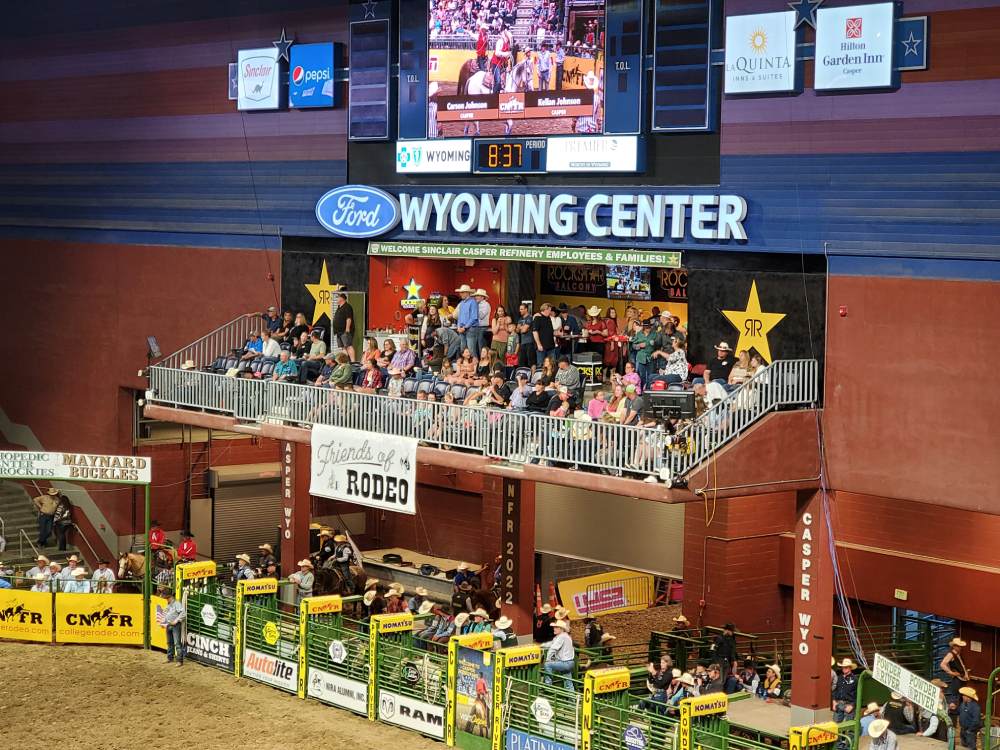 College National Finals Rodeo 2022. Photo by Jodi Erpelding