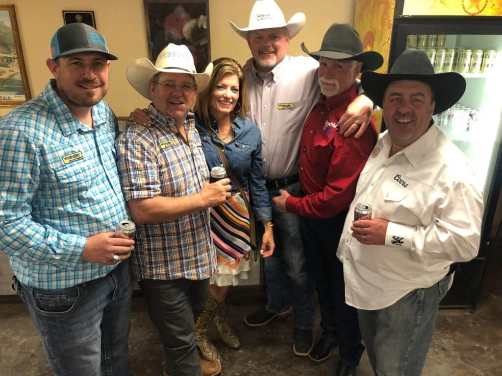 CLN group photo at Coors Cowboy Club Ranch Rodeo 2019