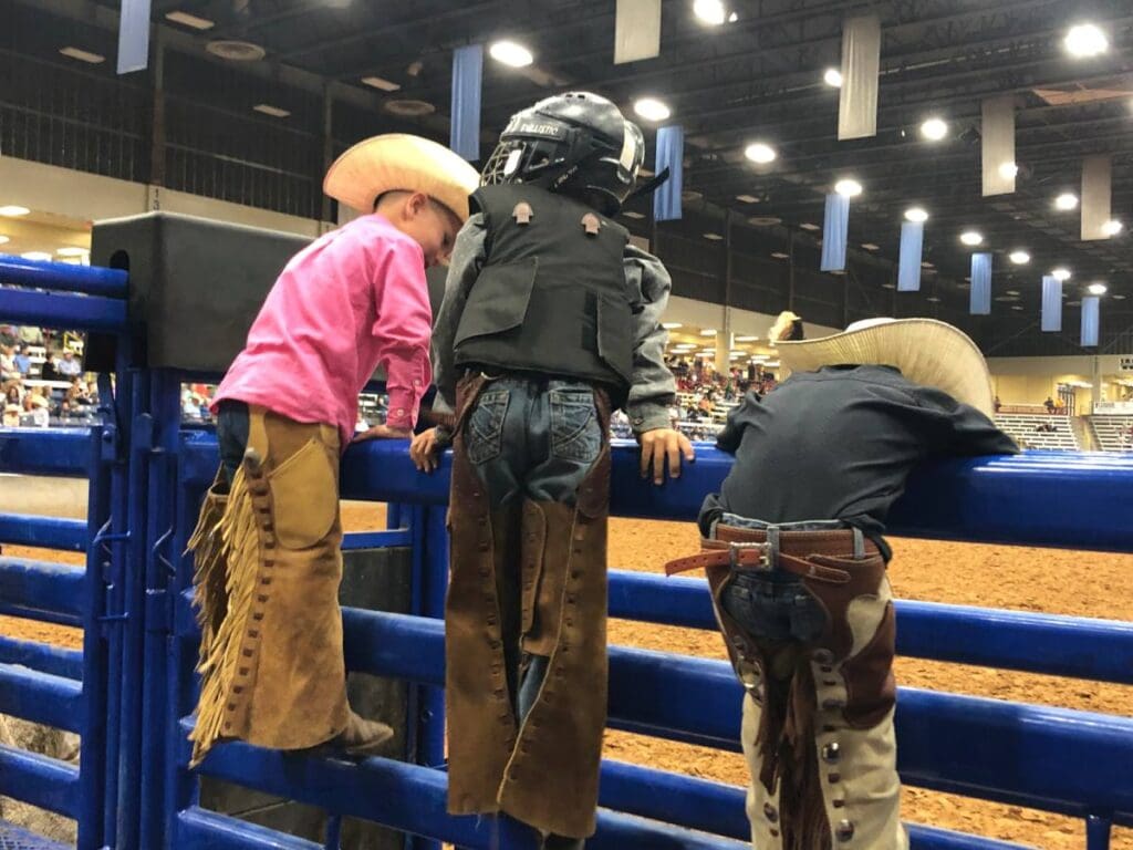 Young riders at Coors Ranch Rodeo. CLN photo