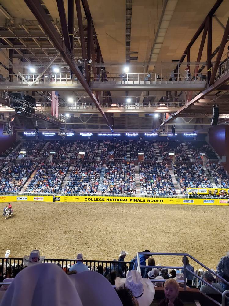 College National Finals Rodeo 2022. Photo by Jodi Erpelding