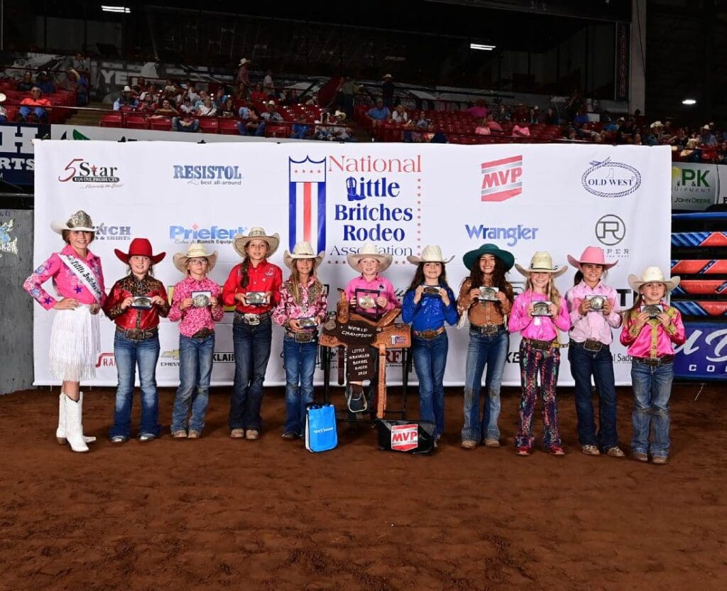 Finalist at National Little Britches Finals Rodeo 2024