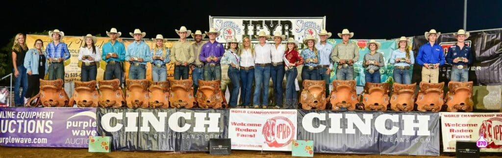 IFYR 2024 Champions w saddles and buckles