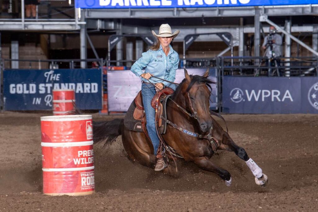 Barrel Racer Utah Days of 47 Rodeo