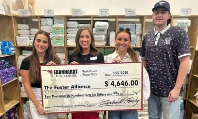 Earnhardt team donates to The Foster Alliance
