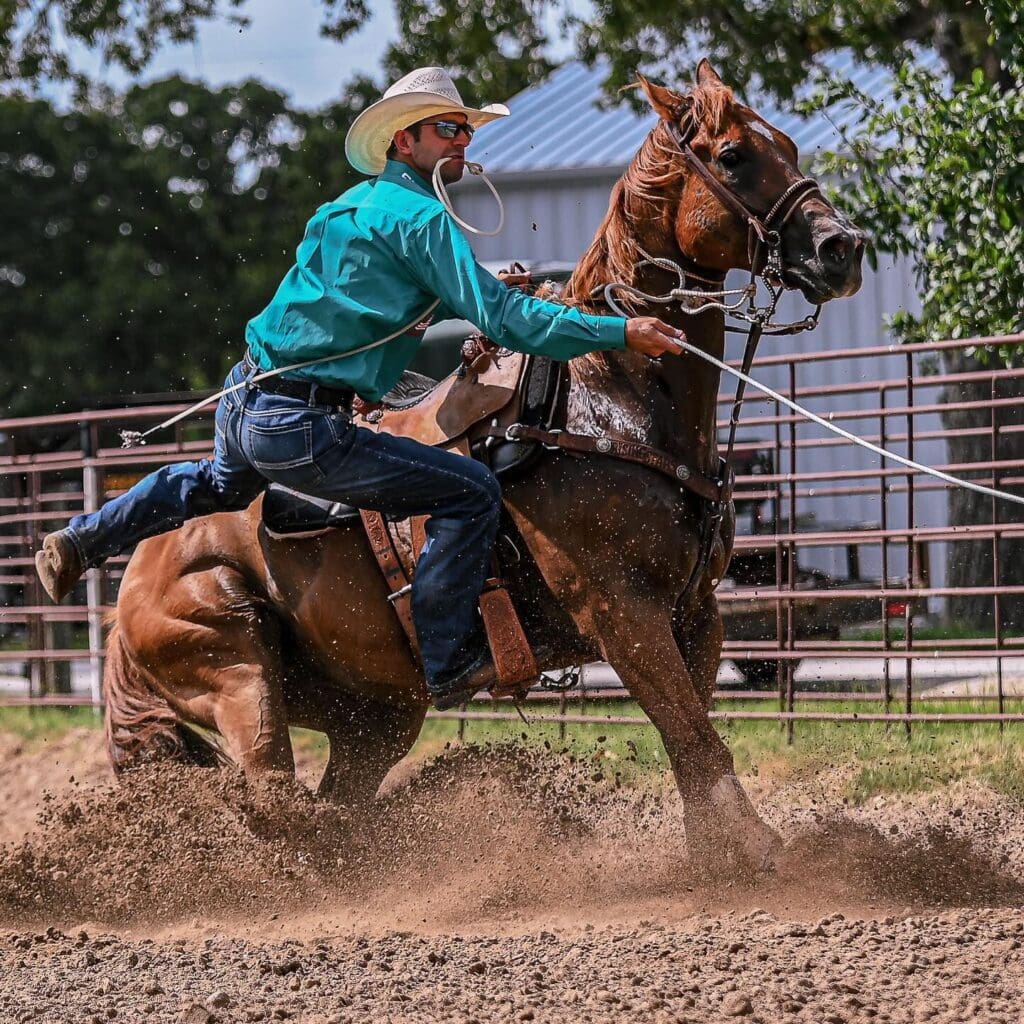 Tie down roper Shane Hanchey