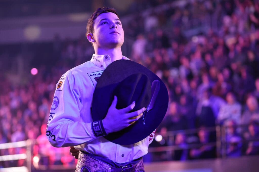 Bull rider John Crimber